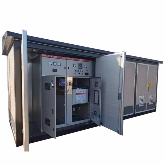 Yb6-11/15/33/0.4kv 50-2000kVA American Type Prefabricated Box Substation Compact Substation